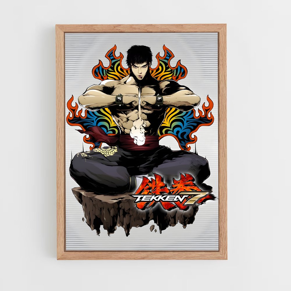 Poster L'Épée de la Justice – affiche Tekken (vue 4)